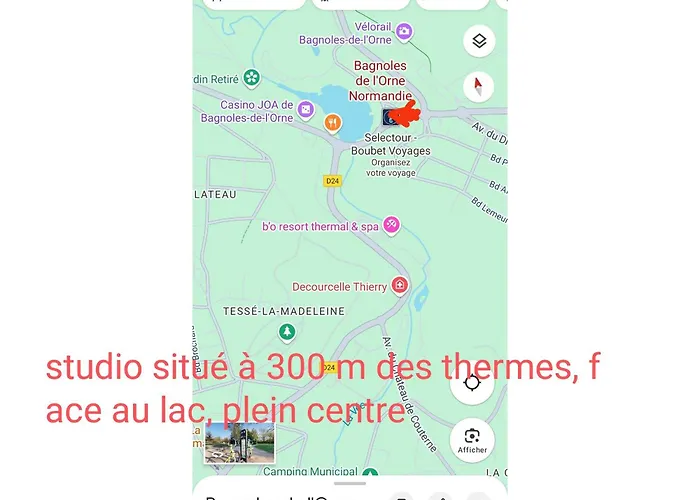 Plein Centre Face Au Lac, Cave Velo *